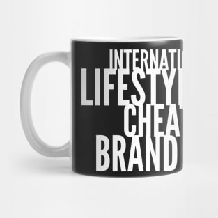 International Lifestyle Cheater Brand Mug